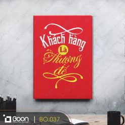 Khách hàng là thượng đế BO.037