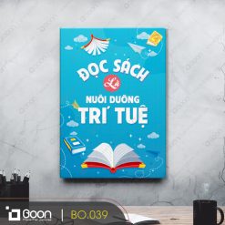 Đọc sách là nuôi dưỡng trí tuệ BO.039