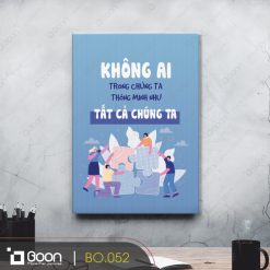Không ai trong chúng ta thông minh như tất cả chúng ta BO.052